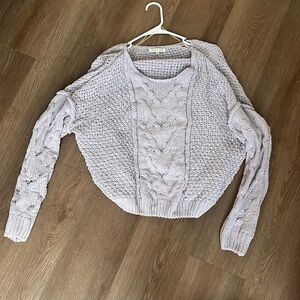 Lavender sweater
